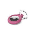 thumbnail image 1 of Support sécurisé Belkin pour Apple AirTag avec porte-clés – Étui résistant aux rayures avec face ouverte et bords surélevés – Accessoire pour clés, animaux, bagages – Rose, 1 of 6