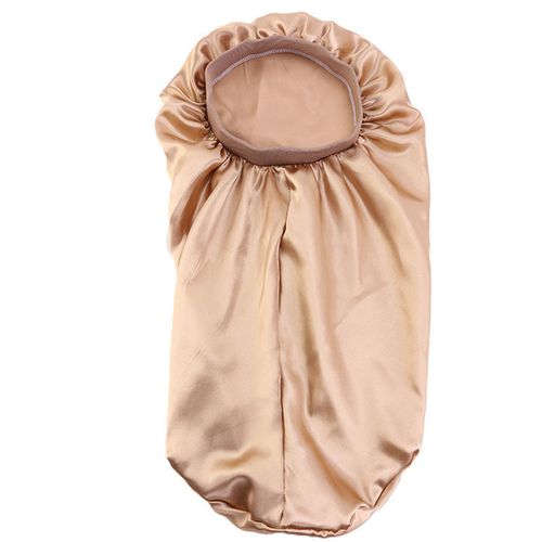 Long Bonnet Sleep Cap Satin Night Hat 