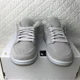thumbnail image 5 of Ni - ke Ni - ke Air Jordan 1 Low SE Shoes Women’s SZ 6.5 Sherpa Fleece Grey DO0750-002, 5 of 5
