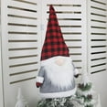thumbnail image 2 of 5 Packs 26 Inch Gnome Christmas Topper Ornament Large Swedish Tomte Xmas Tree Ornament Santa Gnomes Topper Plush Scandinavian Xmas Decoration Gray, 2 of 15