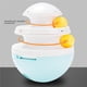 thumbnail image 5 of Tumbler Leaky Food Bowl Innovador Interesante Multifuncional Dual Trackballs Alimentador De Plástico Para Mascotas Tazón De Comida Roly-Poly Toy Para Perros Gatos Mascotas Moyic PT001003-00, 5 of 7
