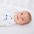 thumbnail image 6 of HALO Sleepsack Swaddle, 100 percent cotton, Multi Triangle, Unisex, Small, 3-6 Months, 6 of 7
