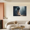 thumbnail image 6 of Vintage Jesus Canvas Wall Art Paint Framed, Jesus Pictures Canvas Print Posters Wall Decor, Christian Christmas Wall Art Home Decor for Living & Prayer Room Bedroom Wall Decor Framed, 6 of 9