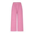 thumbnail image 4 of FNFYFH Liquidation Femmes Grande Taille Décontracté Long Lin, 4 of 8