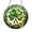 Acrylic 3.5 Inch, variant on Four Leaf Clover Stained Glass Style Suncatcher Window Hanging, Lucky Irish Green Home Decor