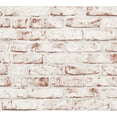 thumbnail image 1 of Best OF Wood'n Stone - Papier Peint Moderne en Bois Pierre Brique Blanc, Rouge Rouleau, 1 of 2