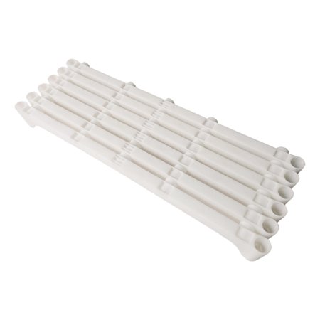 6x Drying Rack Connector Replacement Accessory Fitments Practical Stable Heavy Duty Wear Resistant 19mm Connecting Rod for Home Use Bedroom