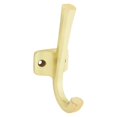 thumbnail image 1 of Gancho de almacenamiento National Hardware N337-914 en ángulo dorado cepillado de 12,5 cm, 1 of 6