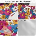 thumbnail image 2 of FORMRS Boys Swim Trunks Quick Dry Mesh Liner Boardshorts Sizes XS-XL, Red Whimsical Floral, 2 of 7