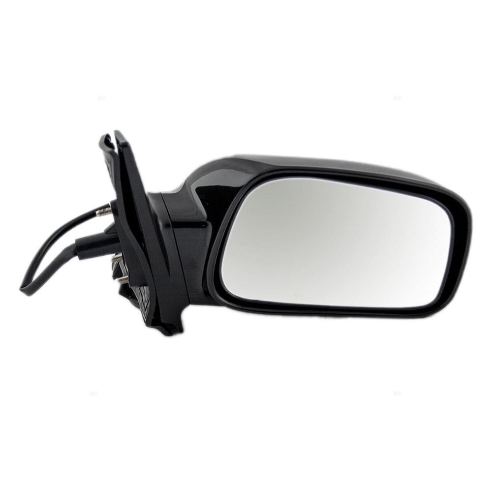 A-Premium Right Passenger Side Power Door Mirror For Toyota Camry 2002-2006 - Black, Non-Heated, Direct Replacement For #8791033500C0
