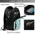 thumbnail image 4 of Easygdp Cartoon Funny Goose Mochila para Laptop de Viaje con Puerto USB, Mochila para Laptop con Puerto de Carga USB para Mujeres y Hombres, 4 of 7