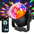 thumbnail image 1 of JYX Bola Discoteca Luces RGB para Fiestas, Luces Karaoke Activadas por Sonido con Control Remoto para Fiestas, Clubes, Bares, Karaoke, Vacaciones, Bailes, Navidad, Cumpleaños, Decoración Hogar, 1 of 10