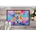 thumbnail image 2 of Samoyed Hippie Dawg Doormat 27 in x 18 in, 2 of 5