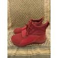 thumbnail image 1 of PU & MA Phenom Cordovan Red Suede Nylon Training Shoes Women's Size 6.5 sb9, 1 of 6