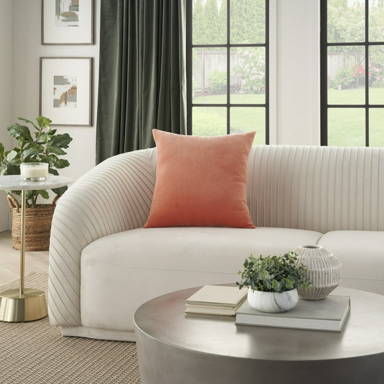 Mina Victory Sofia Solid Revers Velvet Coral 20