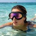 thumbnail image 5 of Full-View Anti-Fog Swimming Goggles for Adults - Wide Panoramic Lens, No Leak, Anti UV No Leak Pool Beach Essentials for Men and Women, 5 of 6