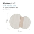 thumbnail image 3 of Sirona Disposable Underarm Sweat Pads - 24 Pads, 3 of 7