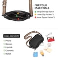 thumbnail image 5 of GAEKEAO Women's Shoulder Bag, Medium Handbag, Women's Leather Crossbody Bags with Adjustable Coloured Strap, 5 of 6