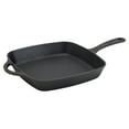 thumbnail image 4 of Mason Craft & More 11" Cast Iron Square Skillet Fry Pan with Assist Handle, Pre-Seasoned, 4 of 5