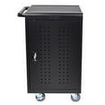 thumbnail image 2 of Luxor Mobile Home Office Tablet Charging Station Black, 2 of 2