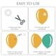 thumbnail image 3 of ALLFUN 1000 piezas de puntos de pegamento transparente adhesivo de doble cara extraíble para globos artesanales adhesivos, 3 of 5