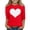 Pink, variant on CCRFTGI Valentine's Day 3/4 Sleeve Shirts for Girls Size 10-12 Cute Love Heart Print T-Shirt Girls Fashion Crew Neck Tee Shirts Soft Fall Spring Outfit Pink 4-5Y