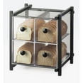 thumbnail image 2 of Cal Mil 1146-74 One by One Four Drawer Bread Display Case, Silver - 14 x 14.75 x 15.625 in., 2 of 2