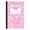 Pink, variant on Wide Ruled Composition Notebook, Marble Cover, 100 Pages, 1 Count, Office Supplies for Teens & Adults, A5,Red