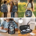 thumbnail image 5 of Yspwyqan Space Astronaut Kids Backpack Set for Boys, 4 Piece with Lunch Box Water Bottle Bag 17 Inch Lightweight Multi-Pocket Backpack Set for Kids Fits 15.6 Laptop for Elementary, 5 of 7