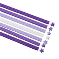 thumbnail image 1 of Easy to Fold Origami Paper 540pcs/set Origami Star Paper Solid Color Diy Paper Crafts School Teaching Handmade Colorful Lucky Star Paper Strip, 1 of 8