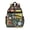 Pioneer Flower Floral, variant on Pioneer Flower Floral Print Pattern Backpack for School,Cute School Bag,Schoolbag with Adjustable Shoulder Straps & Padded Back,15.25"x11.5"x5.25"