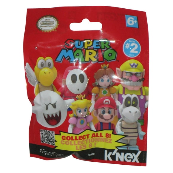 Le Monde de Nintendo Super Mario Bros. K'Nex Series 2 Pack de Figurines Aveugles