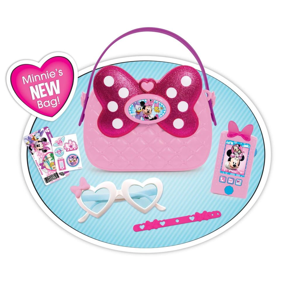 Disney Junior Minnie's Happy Helpers Bag Set with Bonus Minnie Doll