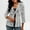 Gray, variant on Sheer Embroidered Lace Cardigan for Women, Lightweight Loose-Fitting Cover-Up for Dresses and Beach