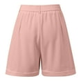 thumbnail image 6 of Woman’s Shorts Womens Casual Shorts Stylish Women's High Waist Tailored Shorts for Casual Work and Summer Outings Comfortable Pleated Design with Pockets for Everyday and Dressy Occasions, 6 of 6