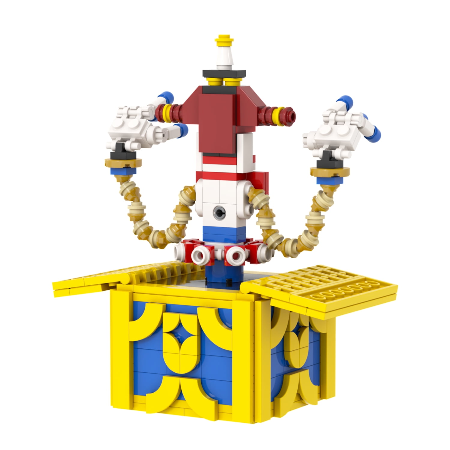 MOOXI FNAF Jackie Building Set,Creative Cute Building Blocks Children Kit,Gifts for Kids(322pcs)