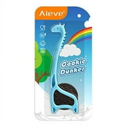 Aieve Cookie Dunker Compatible with Oreo, Cute Giraffe Cookie Dippers for Dunking Sandwich Cookies, Chocolate Chip Dunking Holder