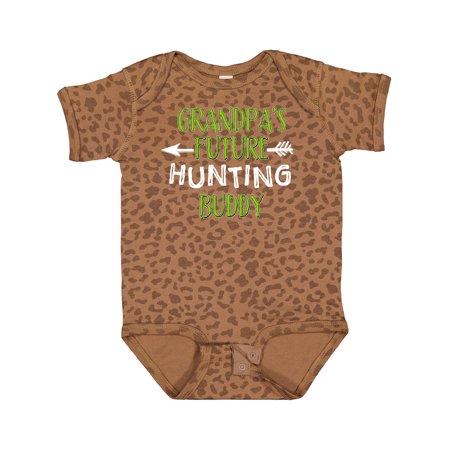 

Inktastic Grandpas Future Hunting Buddy Gift Baby Boy or Baby Girl Bodysuit