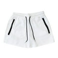 thumbnail image 1 of Pantalones cortos deportivos para hombre: pantalones finos de verano de secado rápido con cordón, adecuados para el gimnasio, el fitness y actividades al aire libre, 1 of 6