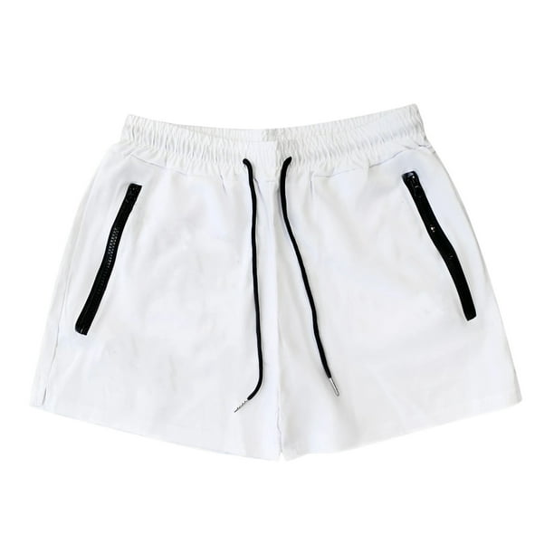 Pantalones cortos deportivos para hombre: pantalones finos de verano de secado rápido con cordón, adecuados para el gimnasio, el fitness y actividades al aire libre