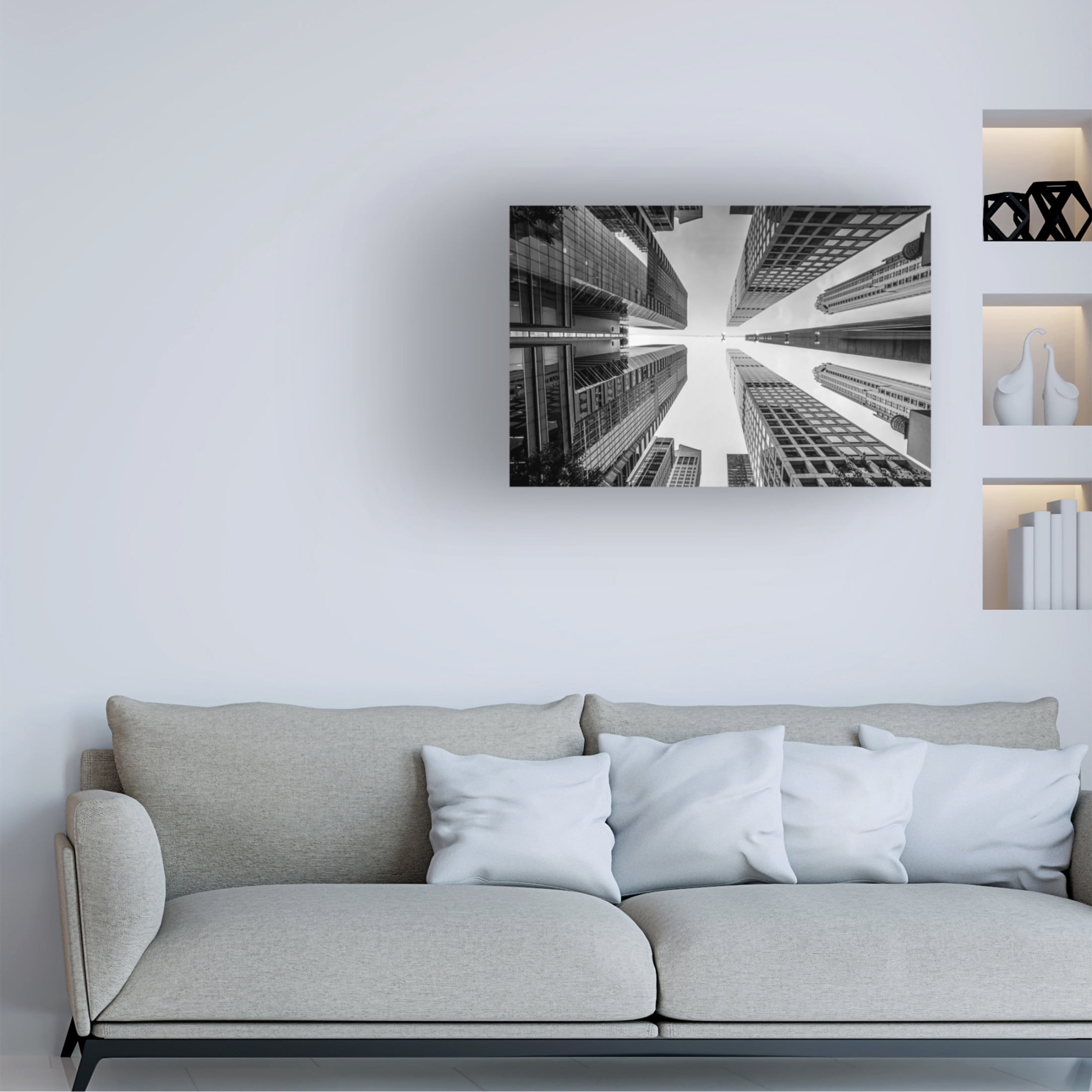 Trademark Fine Art Christopher R Veizaga Things are Looking Up Canvas Wall Art