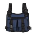 thumbnail image 2 of Bolsas de pecho para hombre Bolsa de chaleco funcional Street Boy Hip-hop Tactics para viajes (Azul) Likrtyny Para Estrenar, 2 of 6