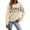 1-Beige, variant on Women Mama Sweatshirt Oversized Crewneck Funny Mom Letter Print Long Sleeve Pullover Tops Fall Lightweight Shirts