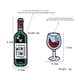 thumbnail image 3 of 2x insignias de solapa de botella de copa de vino tinto, broche de joyería de moda para hombres y mujeres Likrtyny Para Estrenar, 3 of 3