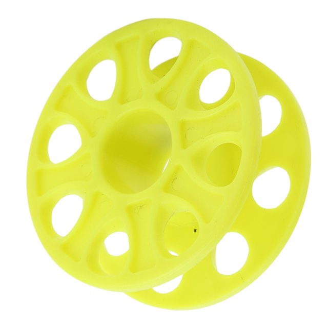 Diving Finger Spool, Durable Portable 8 Round Holes Finger Reel Easy To Operate for Technical Diving Activities Pink,Purple,Yellow