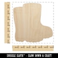 thumbnail image 2 of Rubber Rain Boots Wood Shape Unfinished Piece Cutout Craft DIY Projects - 6.25 Inch Size - 1/4 Inch Thick, 2 of 7