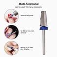 thumbnail image 3 of Juego de brocas para uñas, 3 piezas, de acero de tungsteno, para eliminar cutículas, esmalte de g Abanopi Broca de uñas, 3 of 7