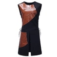 thumbnail image 2 of Babysbule Mens Winter Coats Men Casual Round Neck Sleeveless Pullover Color Sweatshirts Blouse, 2 of 4
