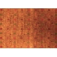 thumbnail image 1 of Ahgly Company Indoor Rectangle Oriental Orange Industrial Area Rugs, 5' x 7', 1 of 4