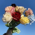 thumbnail image 2 of Dos ramos de 16 tallos cada uno (8 cabezas de rosas barrocas), rosas artificiales, decoración floral for bodas., 2 of 2